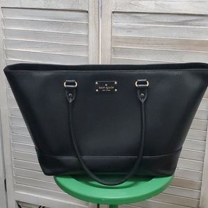 Kate Spade New York Large Leather Tote With Zipper